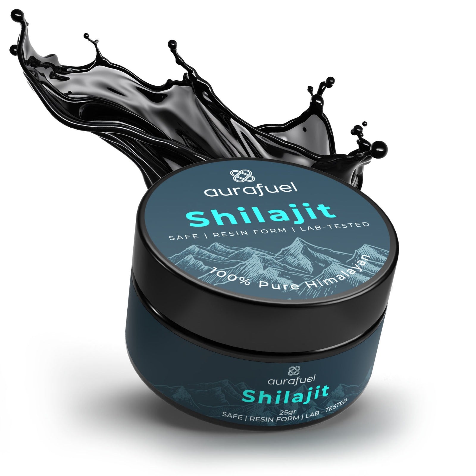 Pure Himalayan Shilajit Resin - 78%+ Fulvic Acid | Authentic Ayurvedic Supplement