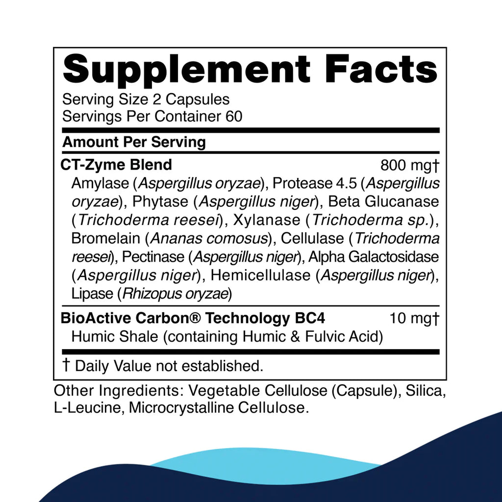 CT-Zyme Digestive Enzyme Supplement | Gut Health Support