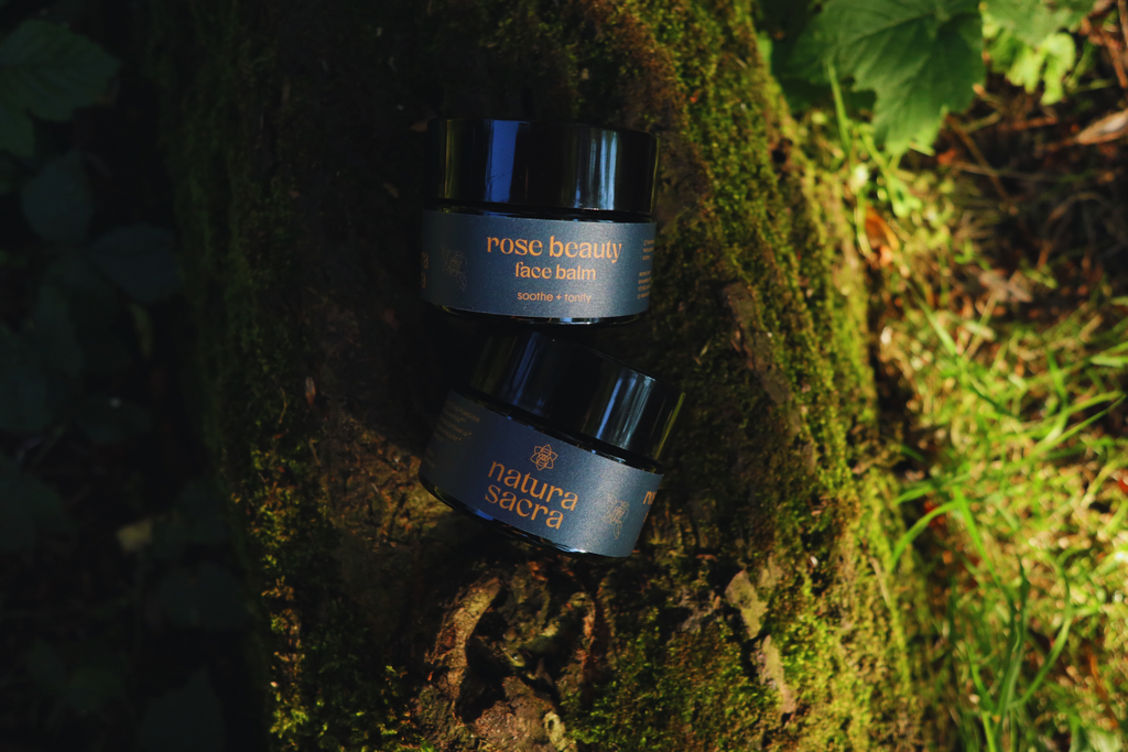 Rose Beauty Face Balm - Organic Ayurvedic Moisturizer | Shea Butter & Rose