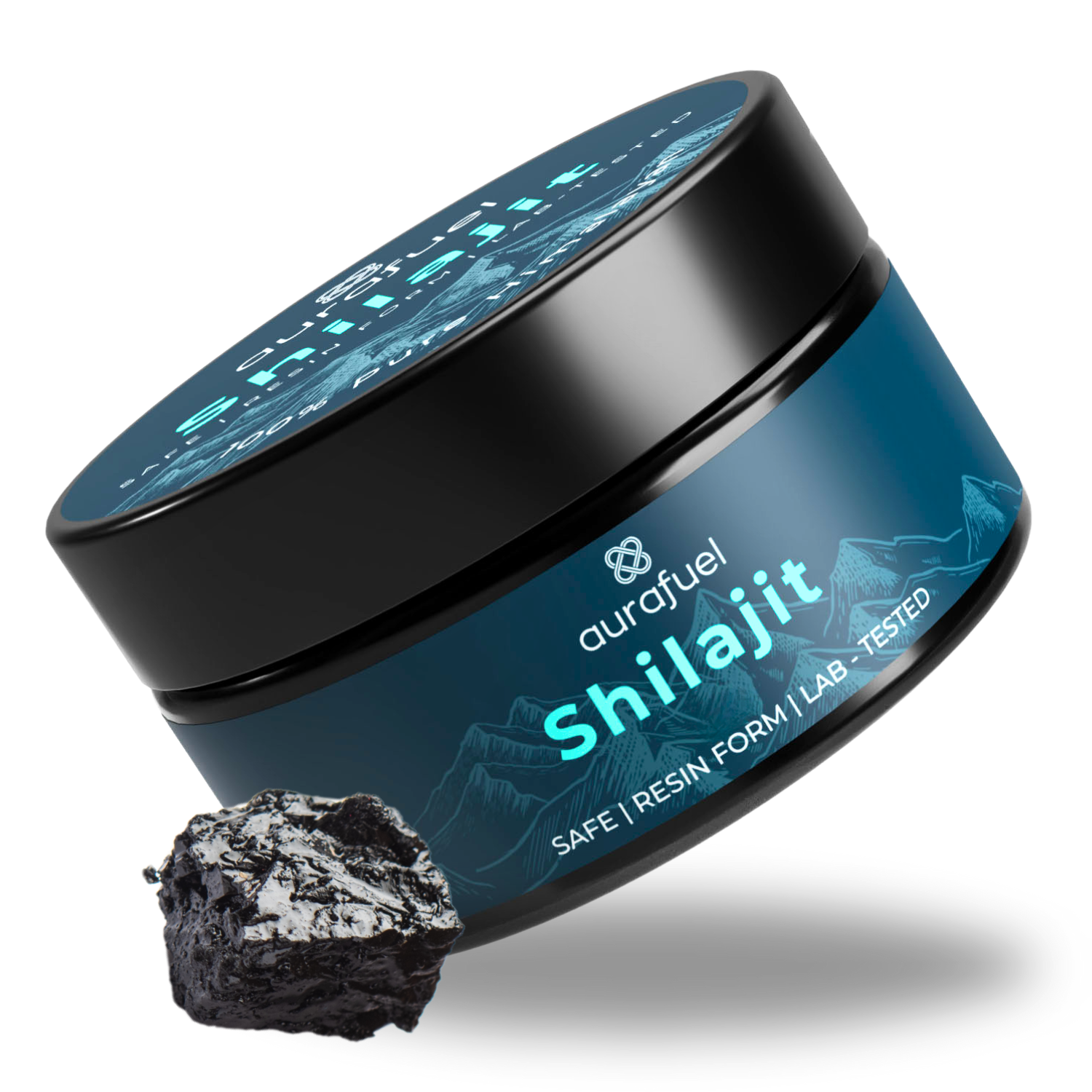 Pure Himalayan Shilajit Resin - 78%+ Fulvic Acid | Authentic Ayurvedic Supplement