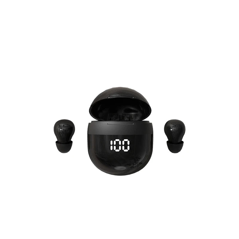 Mini Invisible Earbuds - Bluetooth 5.3 Wireless Earphones with 24H Battery & Noise Cancelling