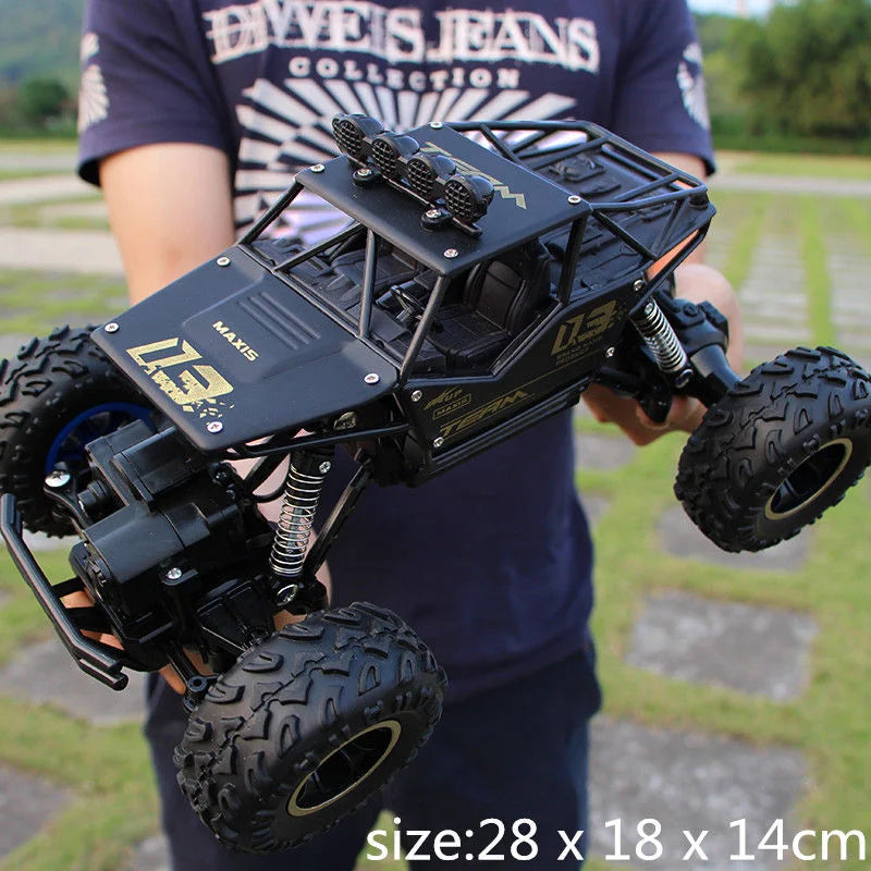 4WD RC Car - 2.4G Remote Control Off-Road Buggy Truck for Kids & Adults