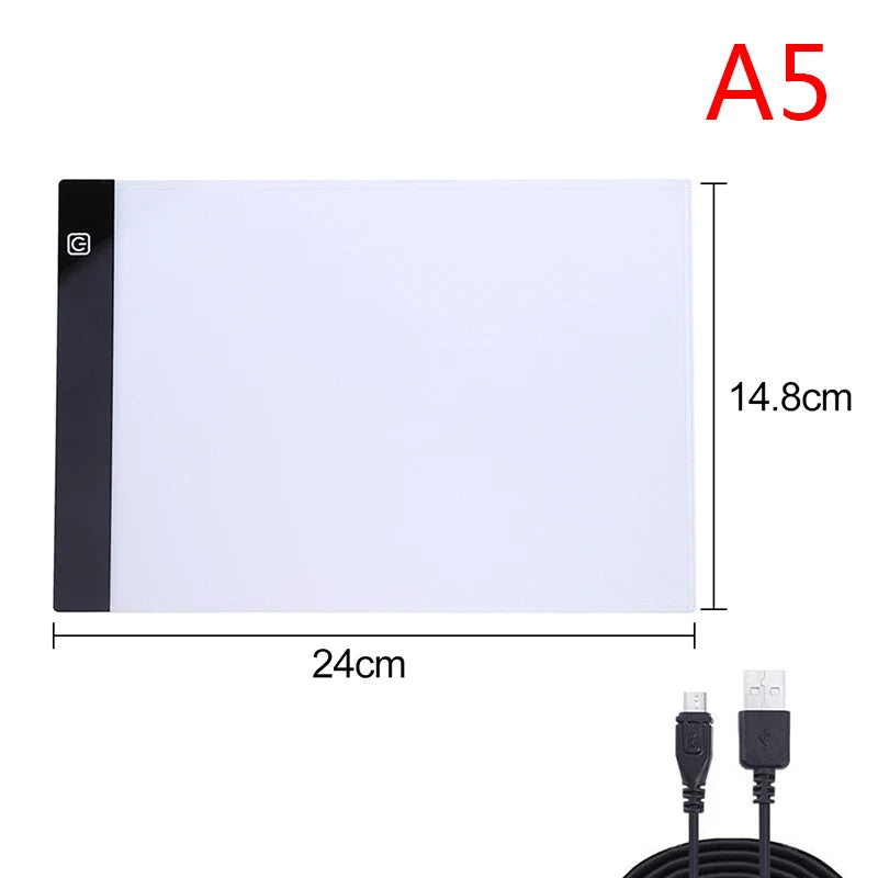 LED Light Pad Tracing Board - Dimmable Drawing Tablet for Diamond Painting & Art