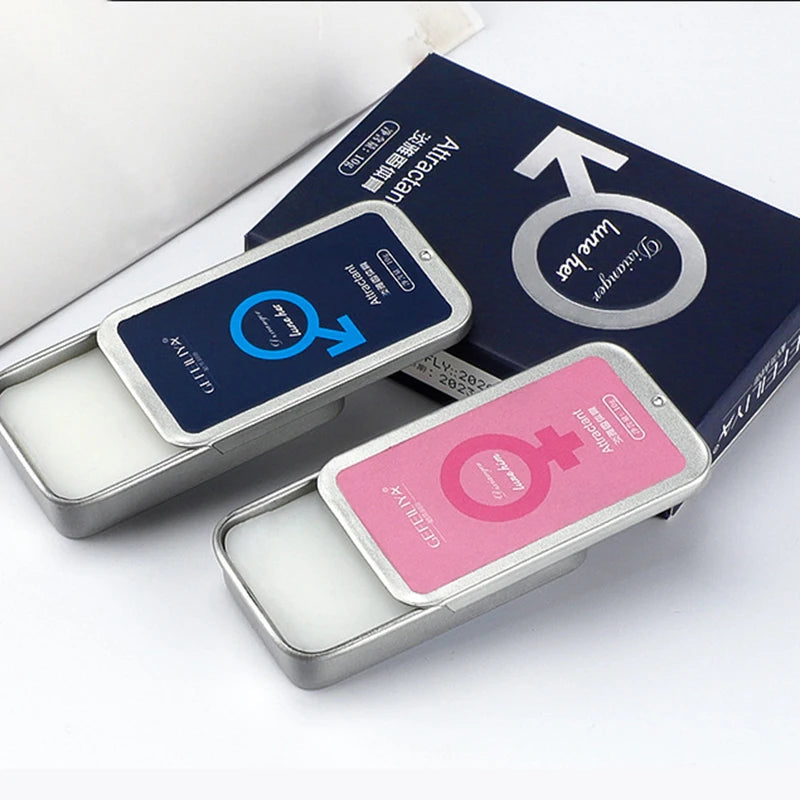 Solid Pheromone Perfume Balm - Long-Lasting Portable Fragrance & Deodorant 10g