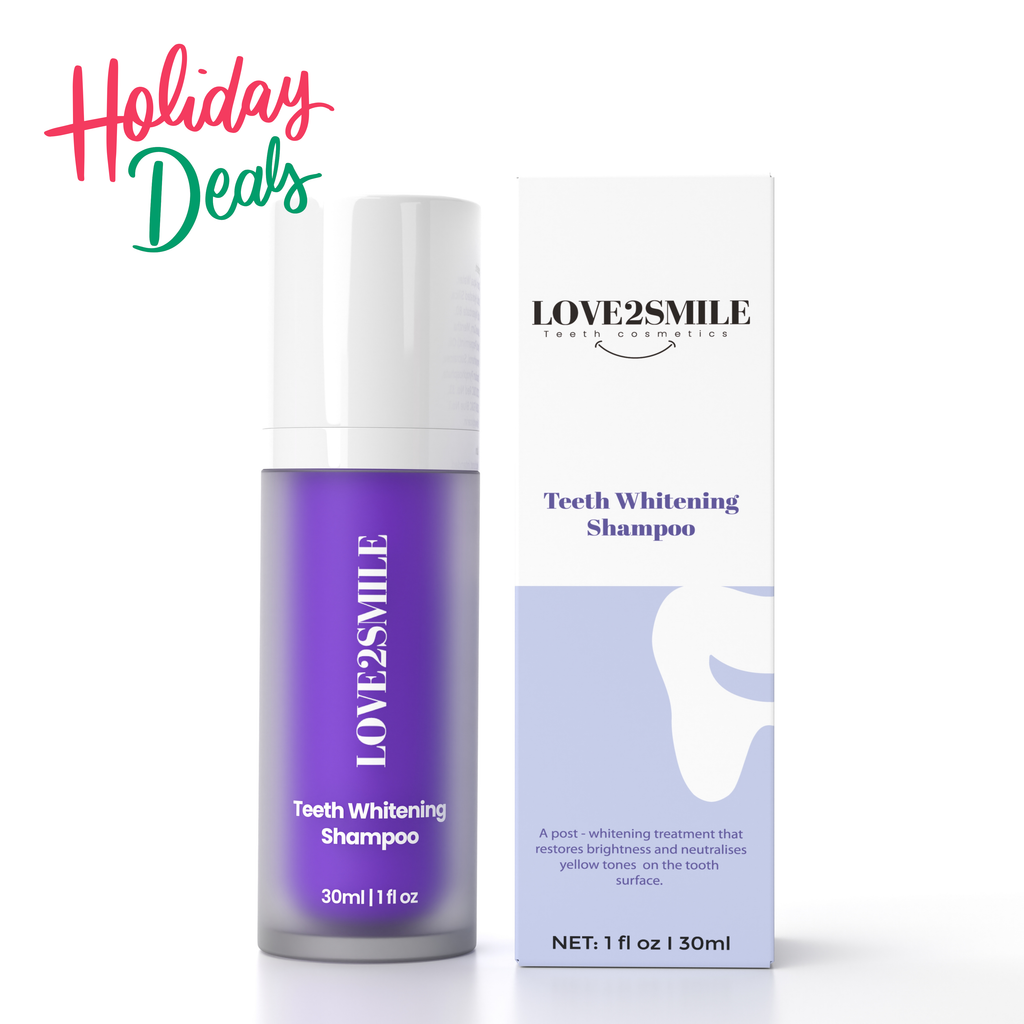 Purple Teeth Whitening Shampoo - Color Correcting Toothpaste | 30ml