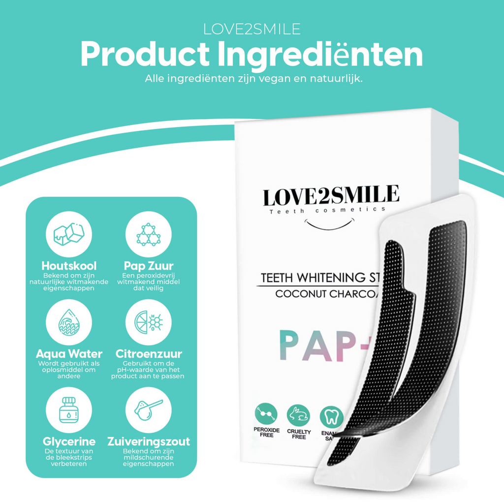 PAP+ Teeth Whitening Strips - 14 Day Treatment | 1+1 Bundle Deal