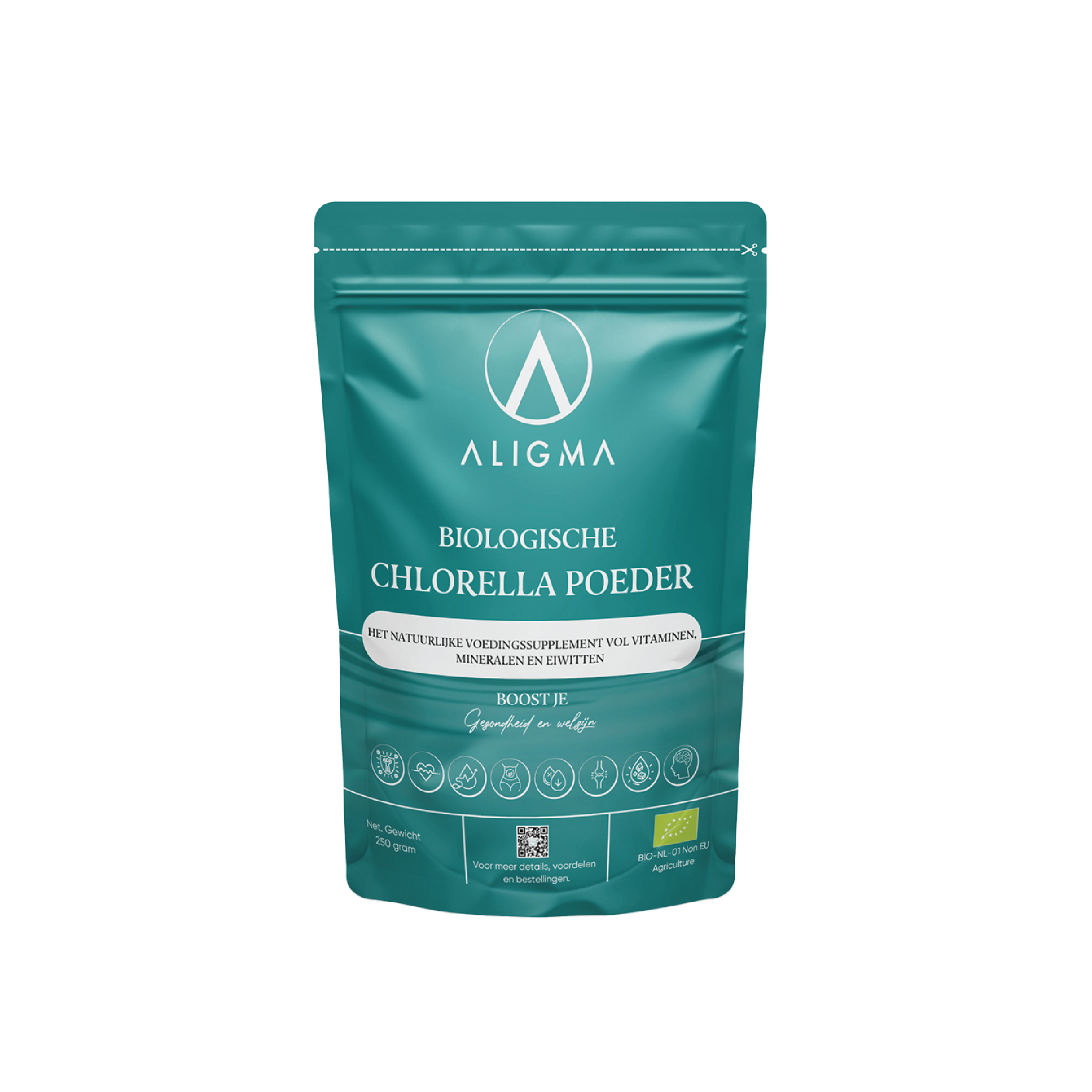 Organic Chlorella Powder - Pure Superfood Supplement | 250g