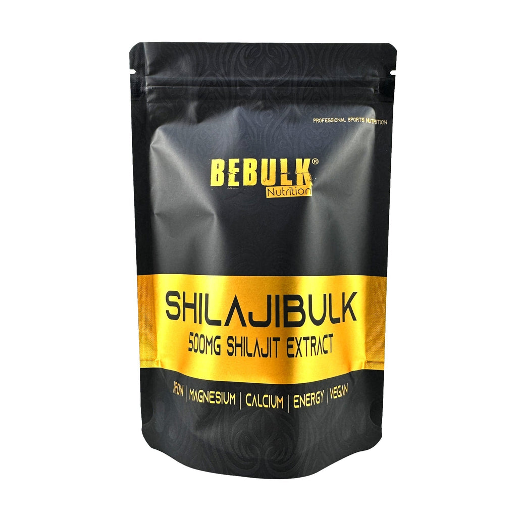 ShilajiBulk - Shilajit 500mg Capsules - Vegan Premium Supplement